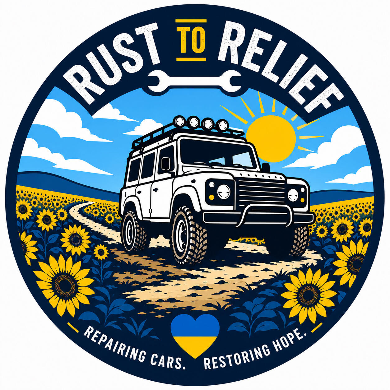 Rust to Relief Repairing cars, restoring hope.
